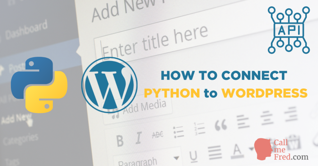 How to connect Python to WordPress