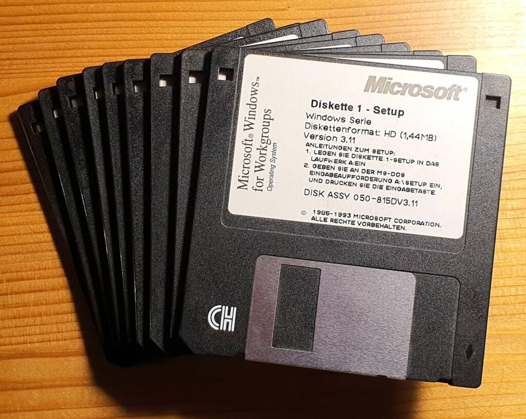 Microsoft Windows OS Diskette xxl