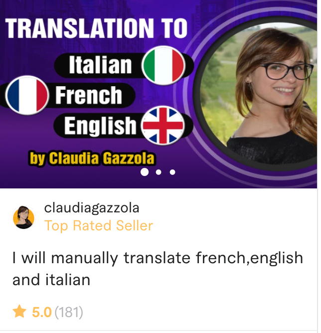fiverr translations