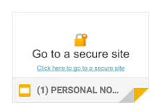 go to a secure site phishing attempt
