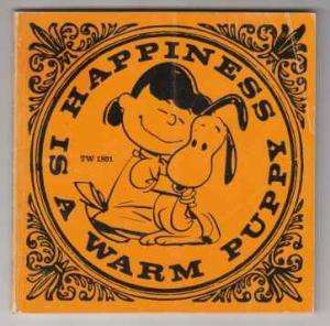 happiness is a warm puppy book xl
