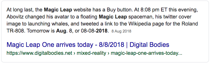 magic leap