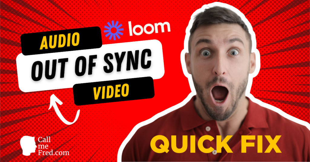How to fix audio & video out of sync when using Loom on your Mac?