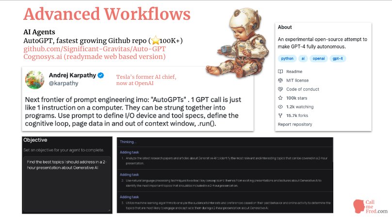 Advanced AI Workflows: AutoGPT, BabyAGI