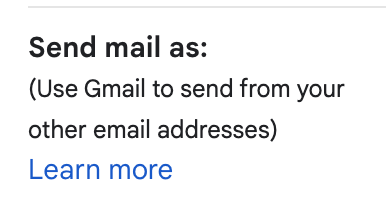 gmail send email as